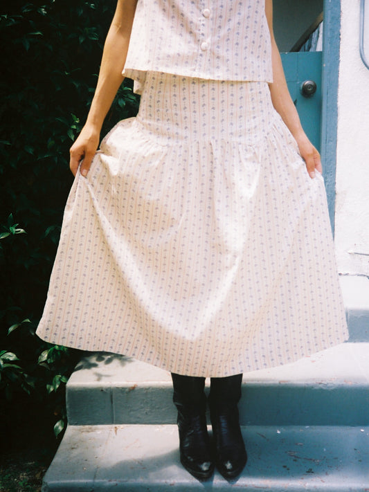 Penny Midi Skirt - Stable Toile