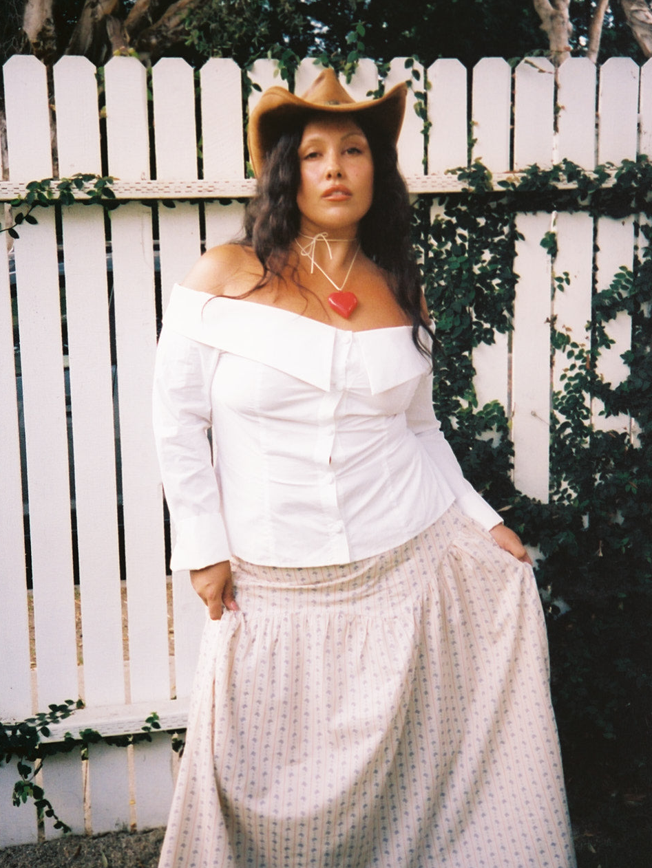 Maudie Top - Crisp White