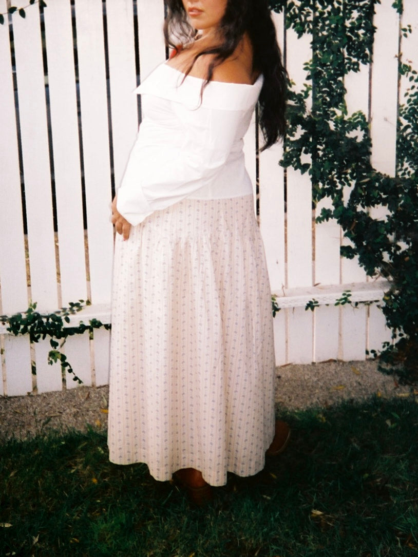 Penny Midi Skirt - Stable Toile