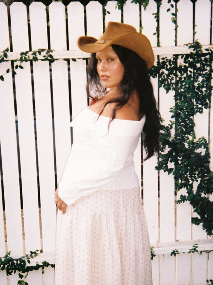 Maudie Top - Crisp White