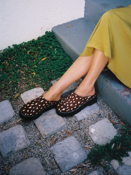 Lena Chunky Mule - Bambi