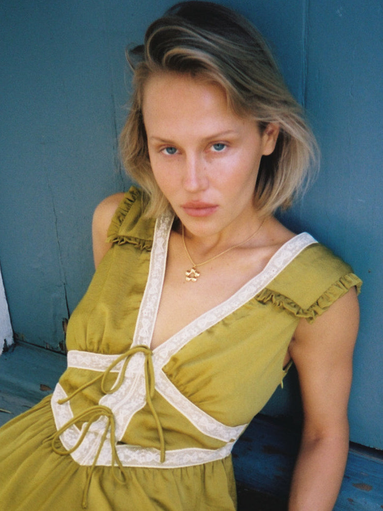 Florette Necklace - Gold