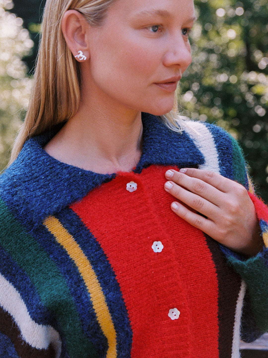 June Sweater - Heritage Stripe – Lisa Says Gah
