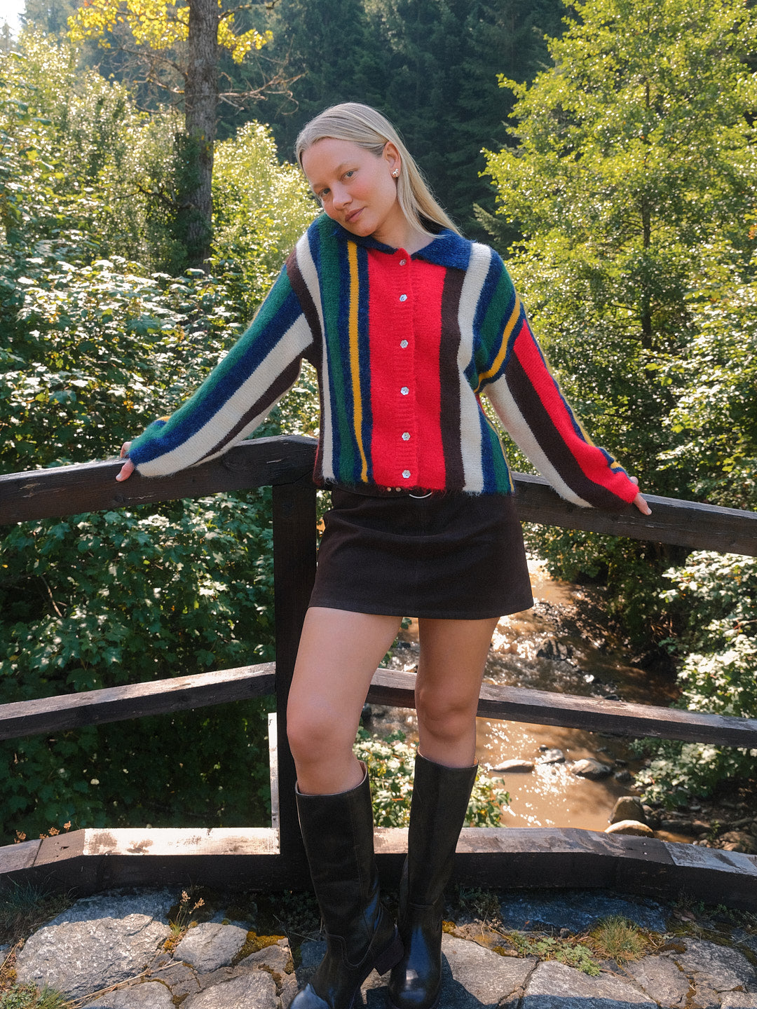 June Sweater - Heritage Stripe