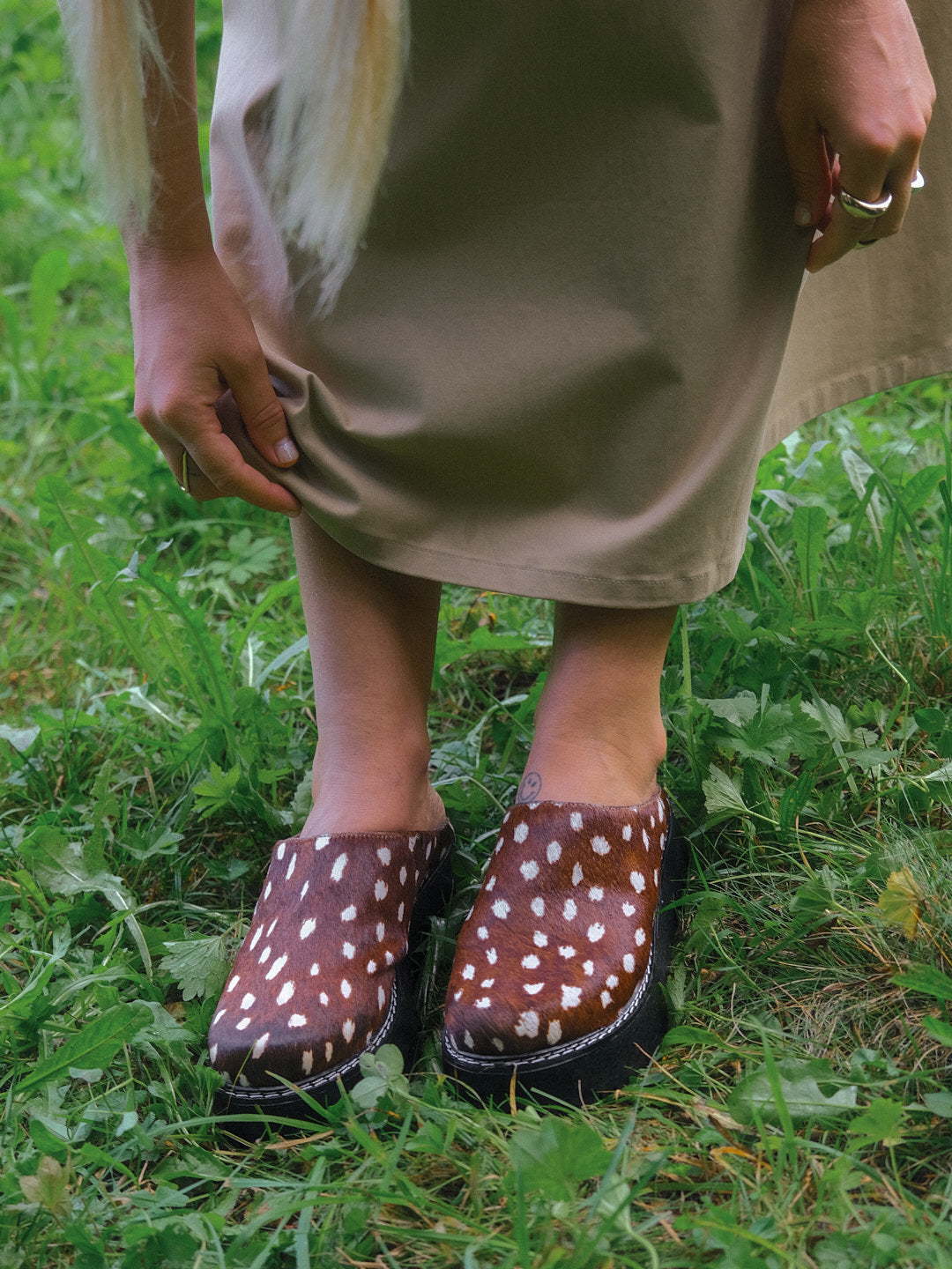 Lena Chunky Mule - Bambi