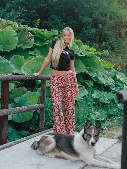 Renee Pant - Prairie Paisley