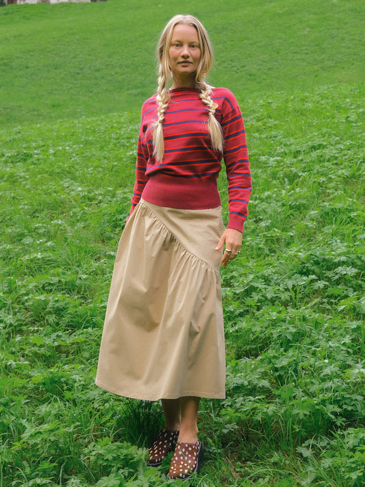 Luna Sweater - Cherry Cola