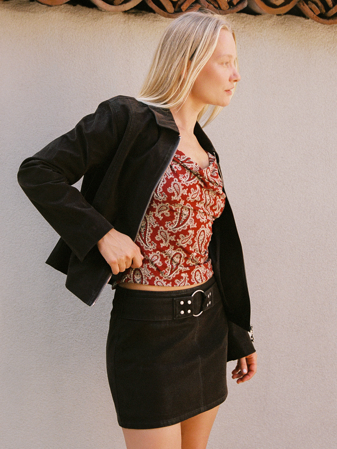 Shyla Jacket - Mocha Suede