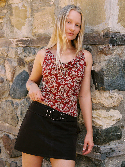 Jean Top - Prairie Paisley