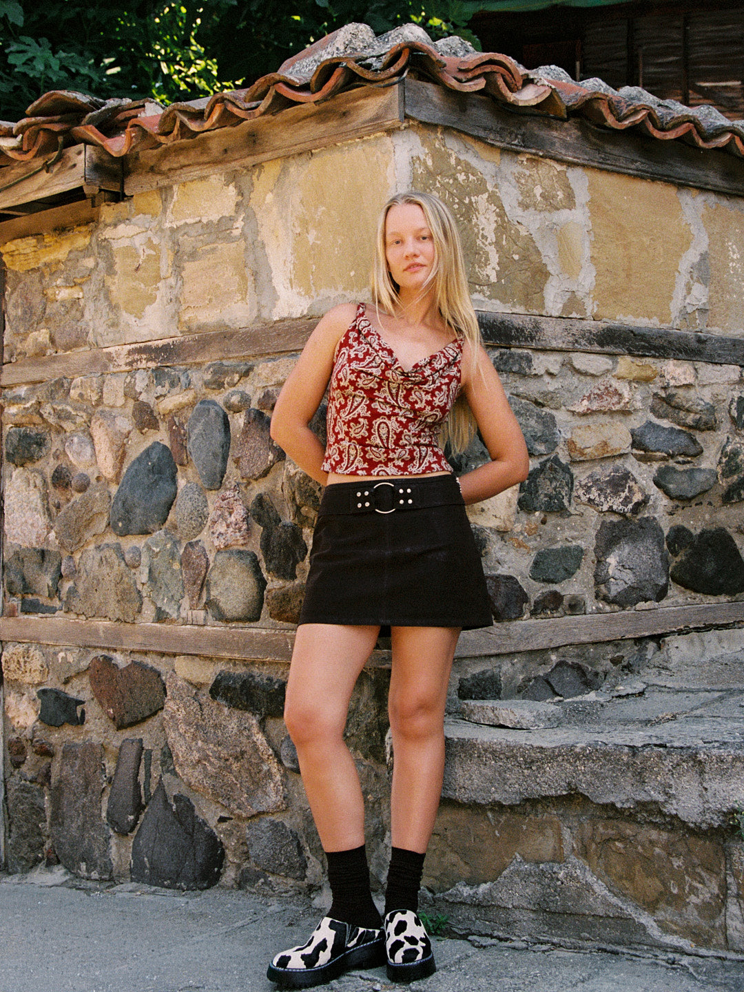 Jean Top - Prairie Paisley