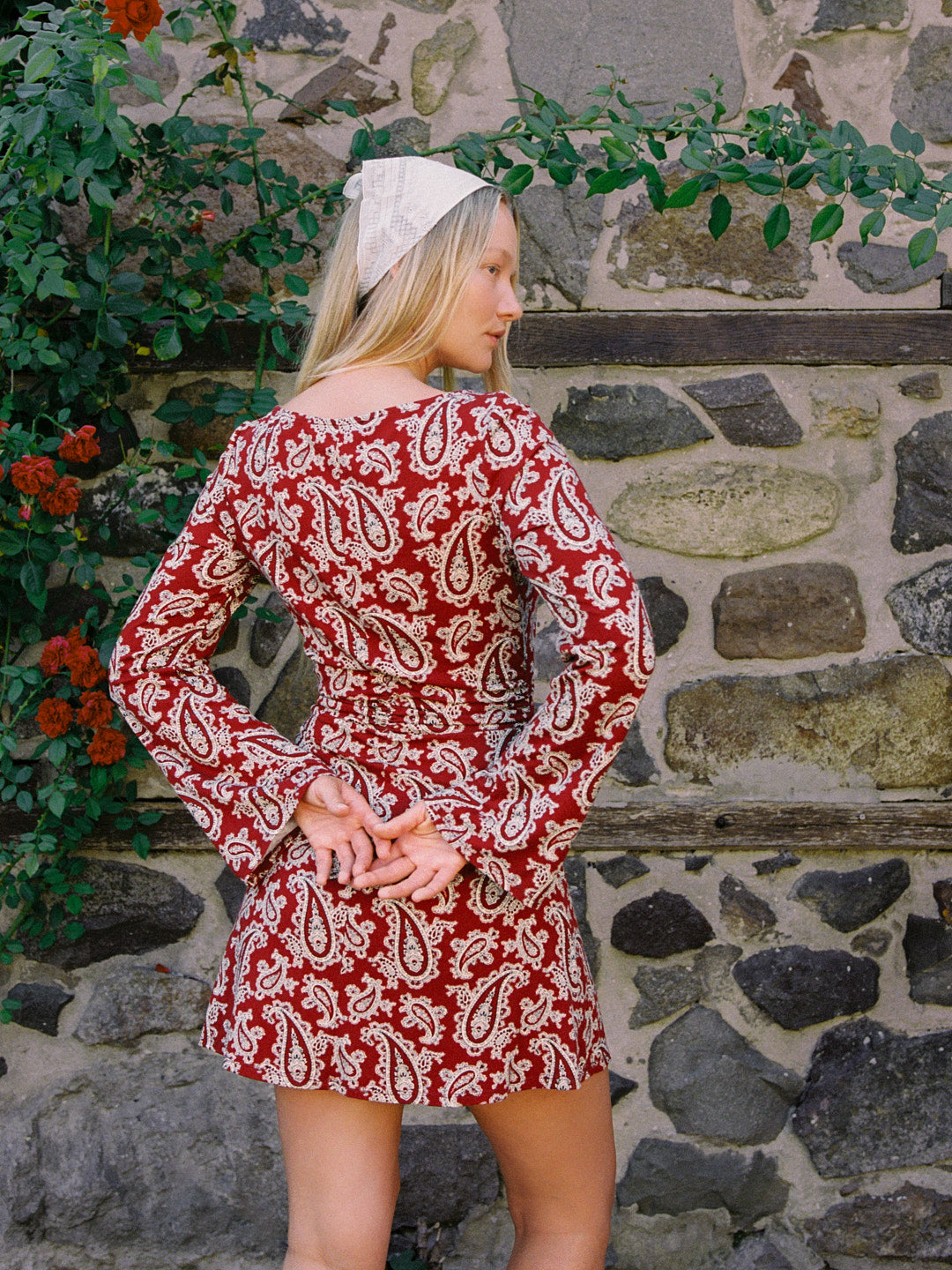 Paz Dress - Prairie Paisley