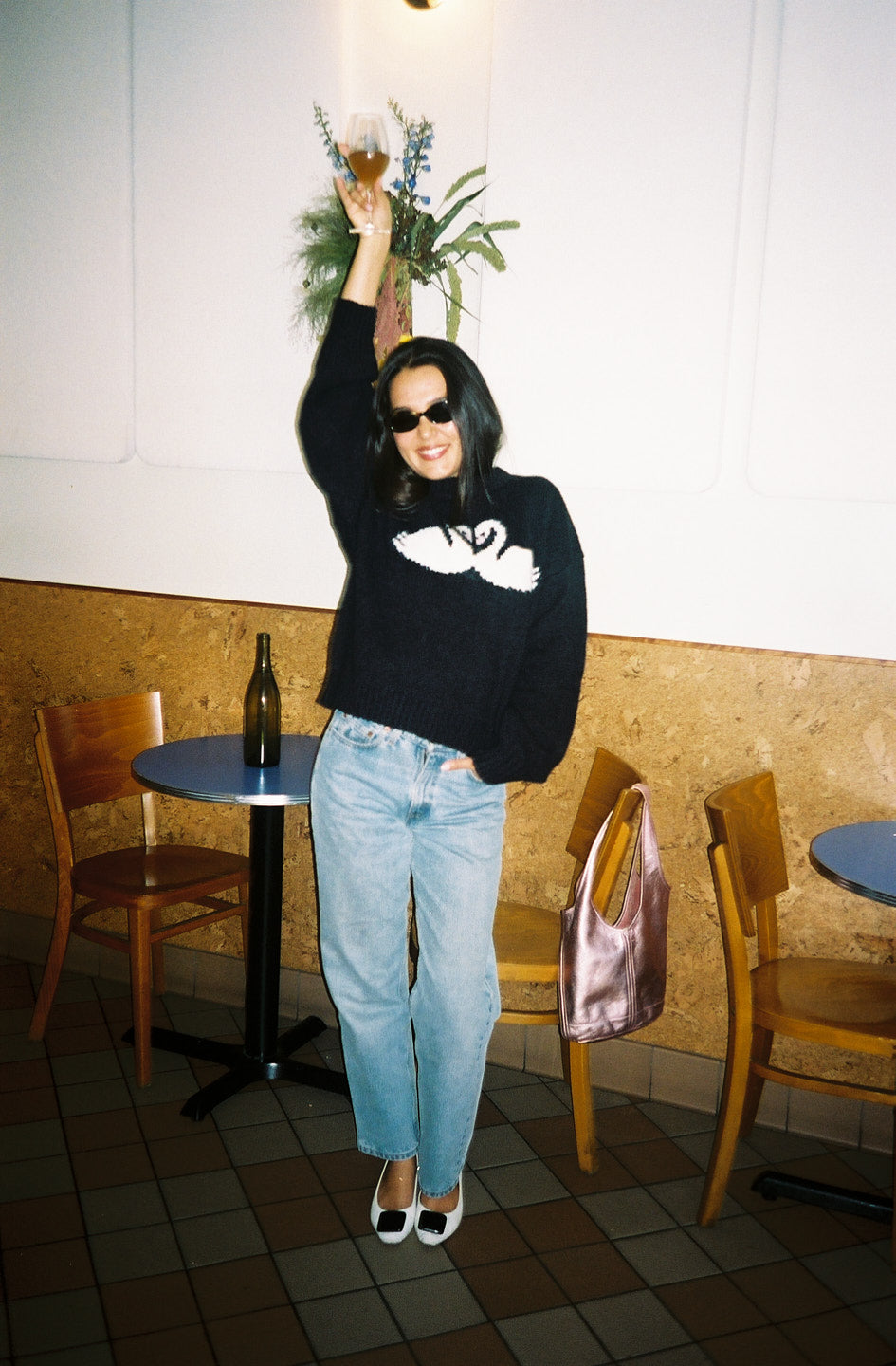 Cory Turtleneck - Swans – Lisa Says Gah