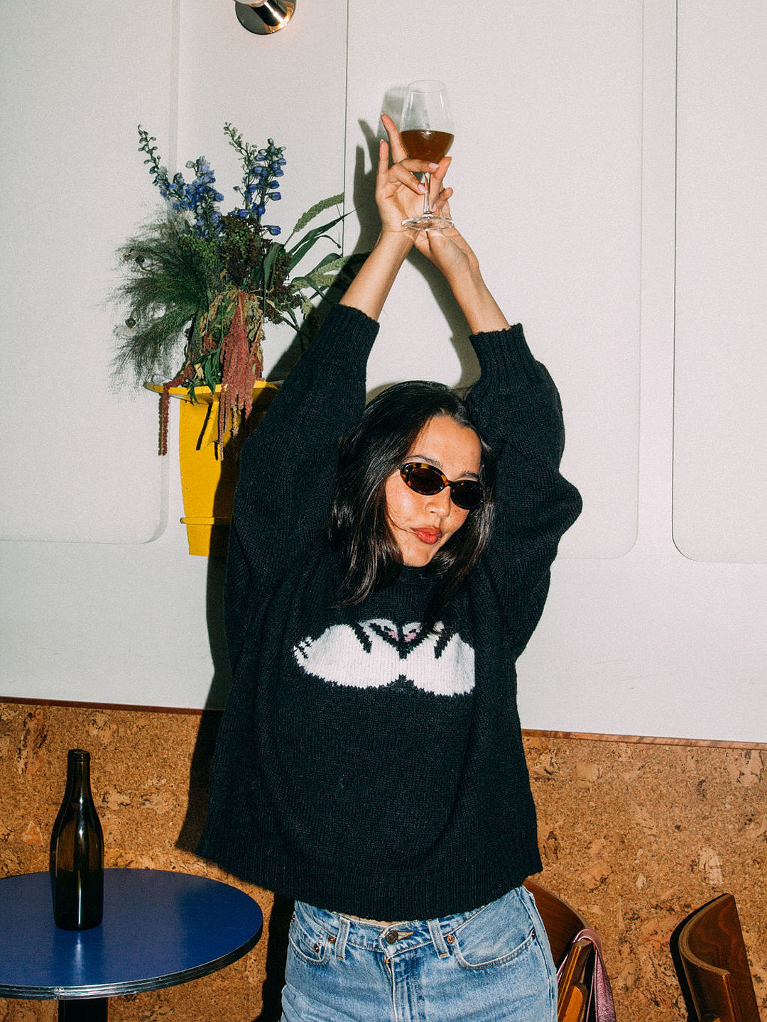 Cory Turtleneck - Swans – Lisa Says Gah