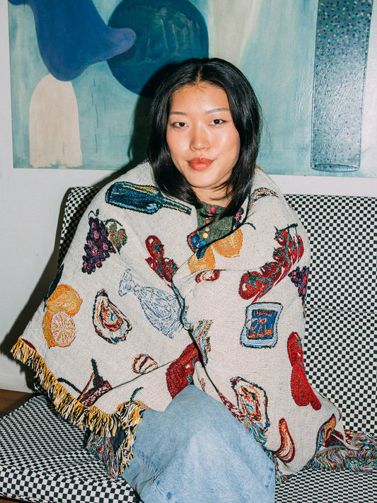 Archie Throw Blanket - Italian Summer