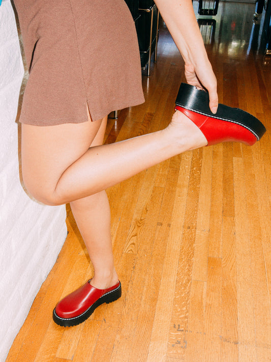 Lena Chunky Mule - Wine