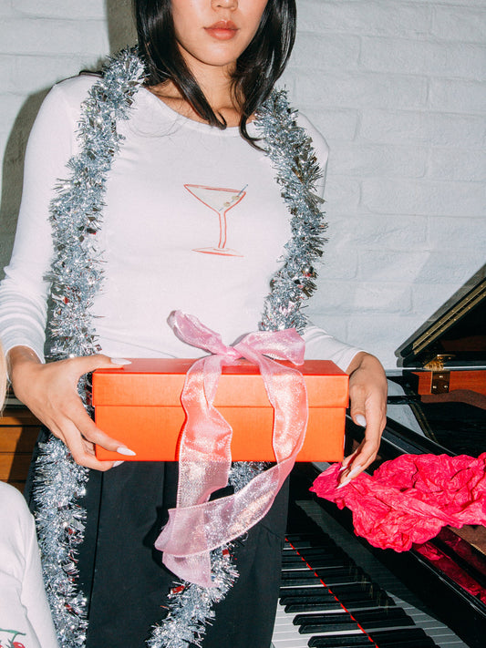 Dana Long Sleeve Tee - Martini