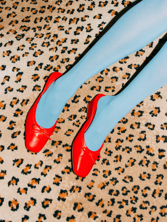 Blair Wedge - Poppy Red