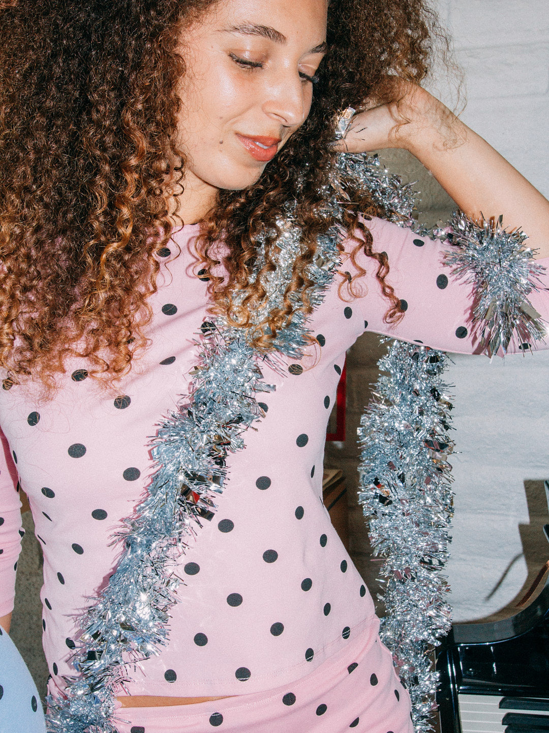 Nia Top - Pink Dot
