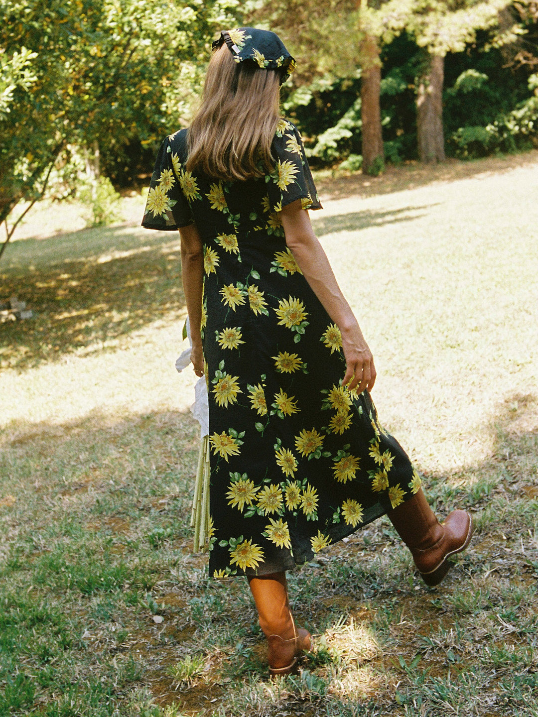 Grace Dress - Golden Flower