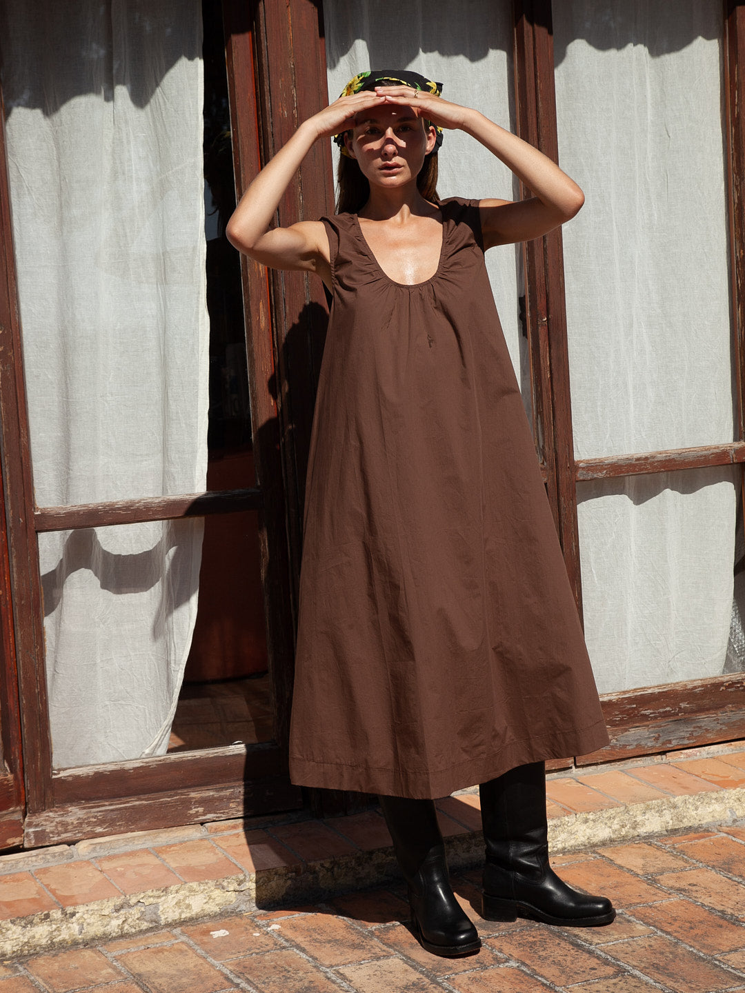 Peggy Dress - Chocolate