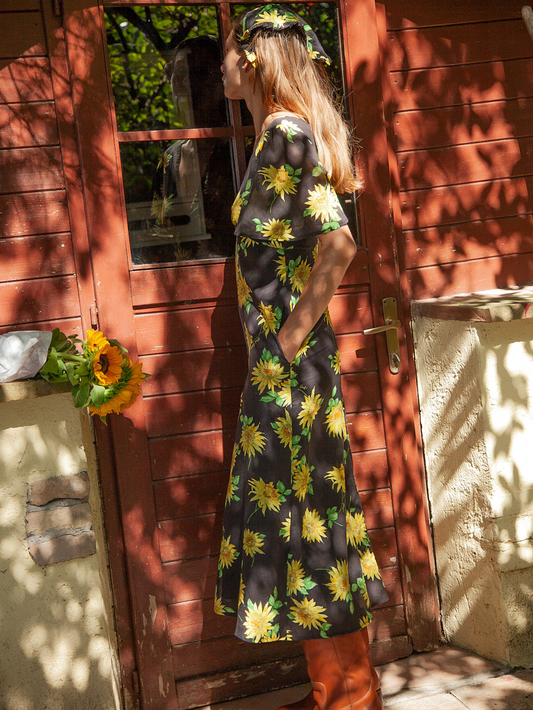 Grace Dress - Golden Flower