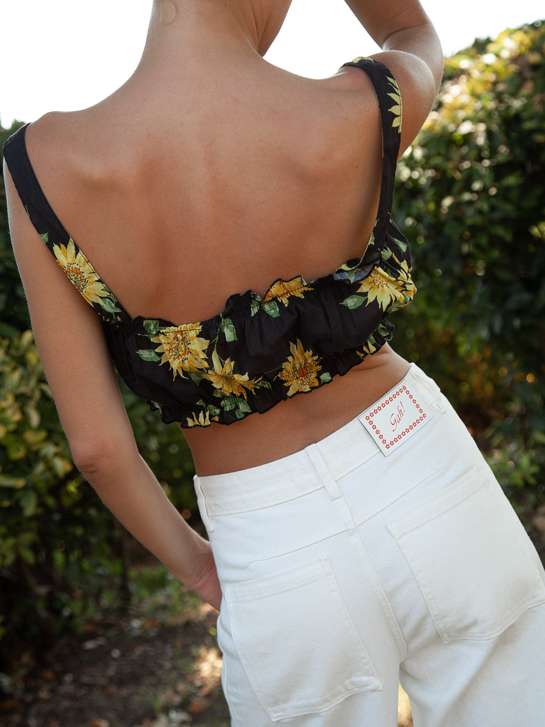 Addison Top - Golden Flower