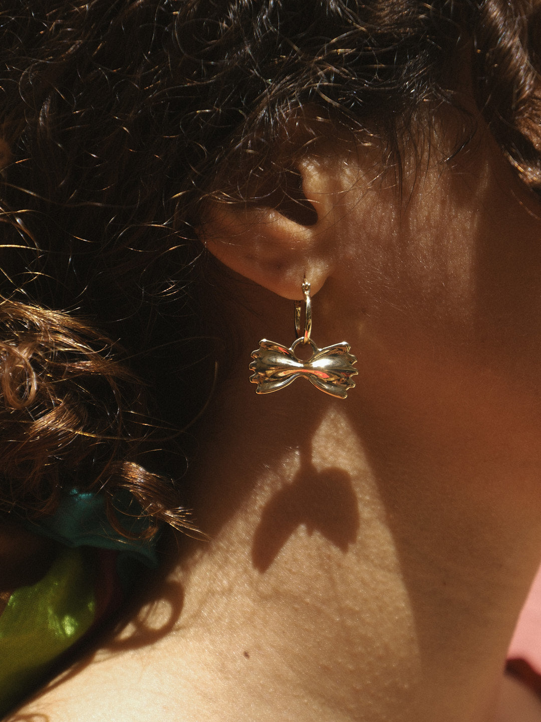 Farfalle Hoops - Gold