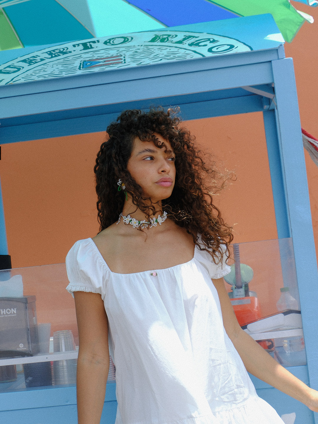 Sabrina Dress - White
