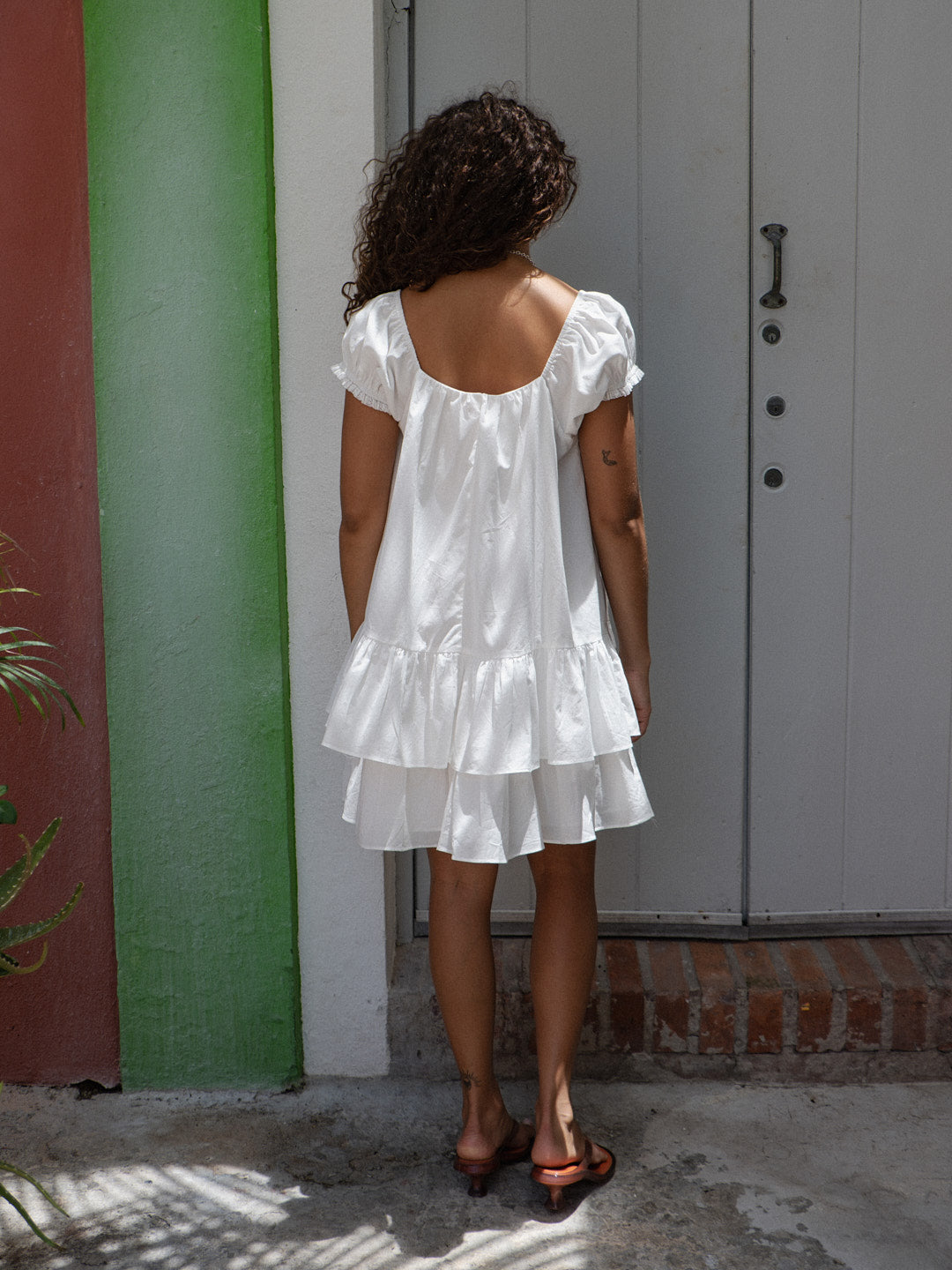 Sabrina Dress - White