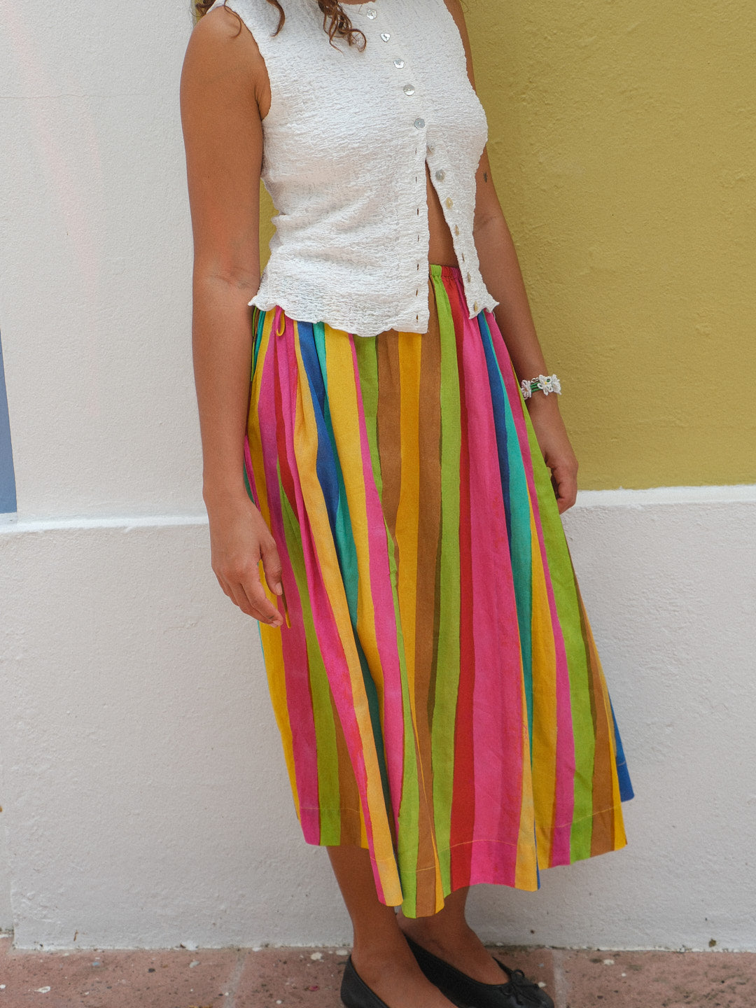 Avery Skirt - Sherbert Stripe – Lisa Says Gah