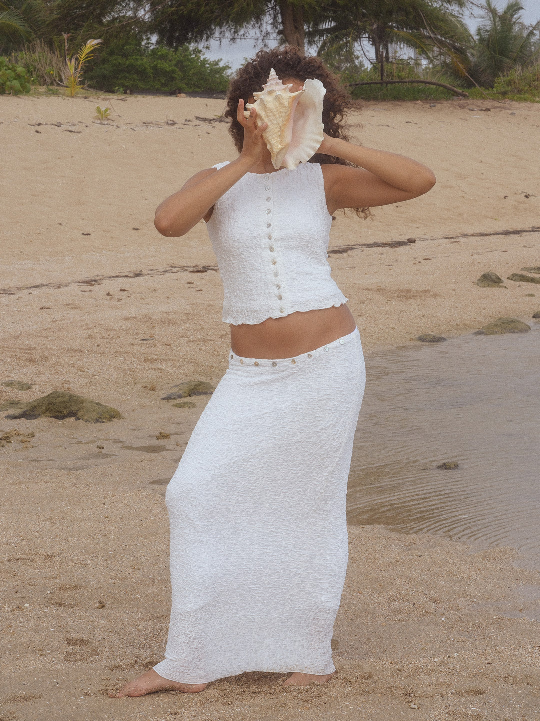 Sammy Skirt - White