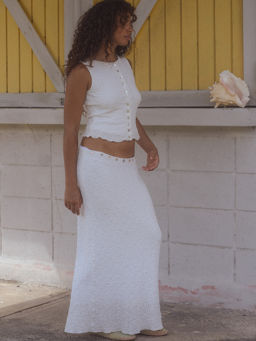Sammy Skirt - White