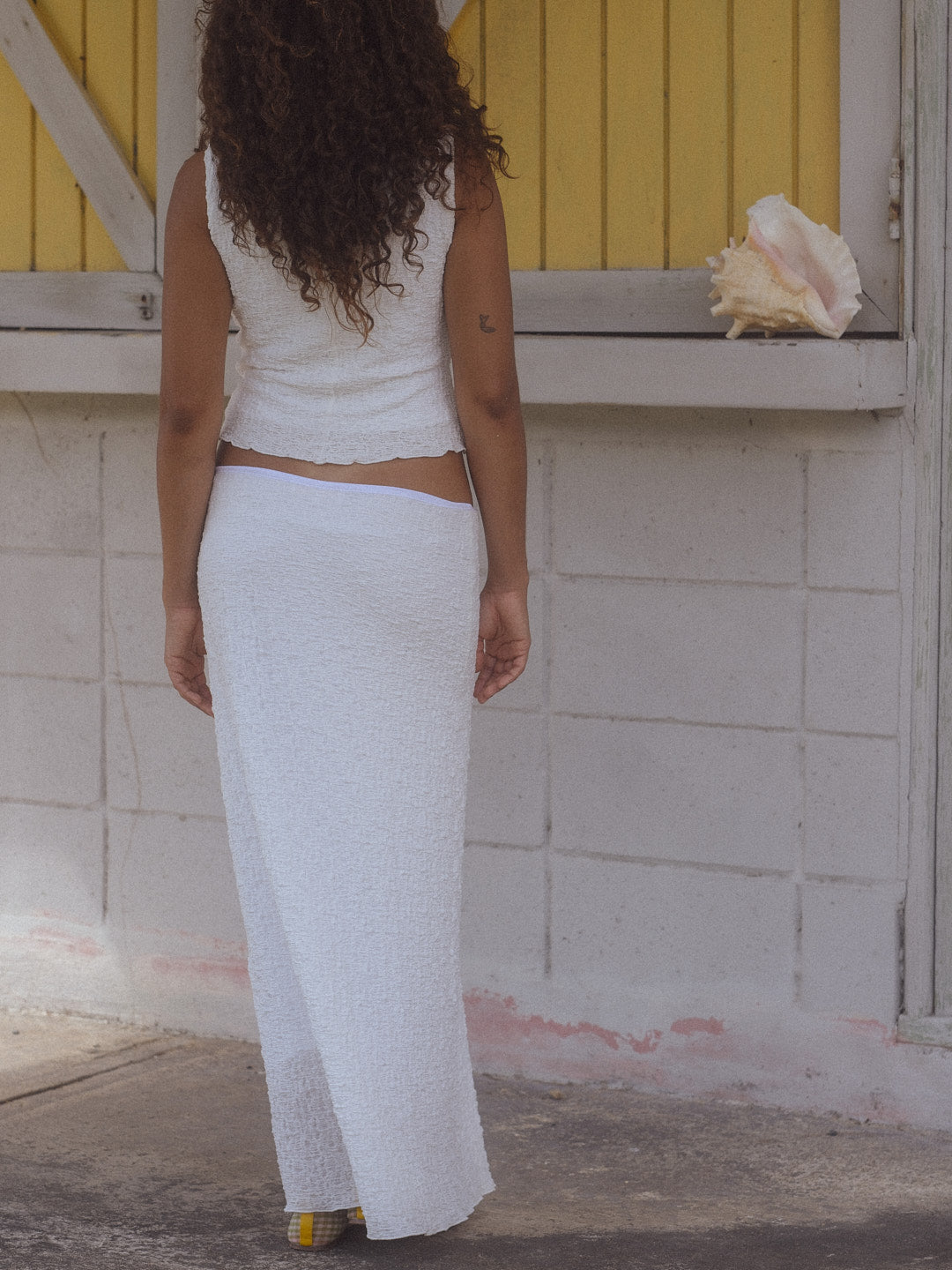 Sammy Skirt - White