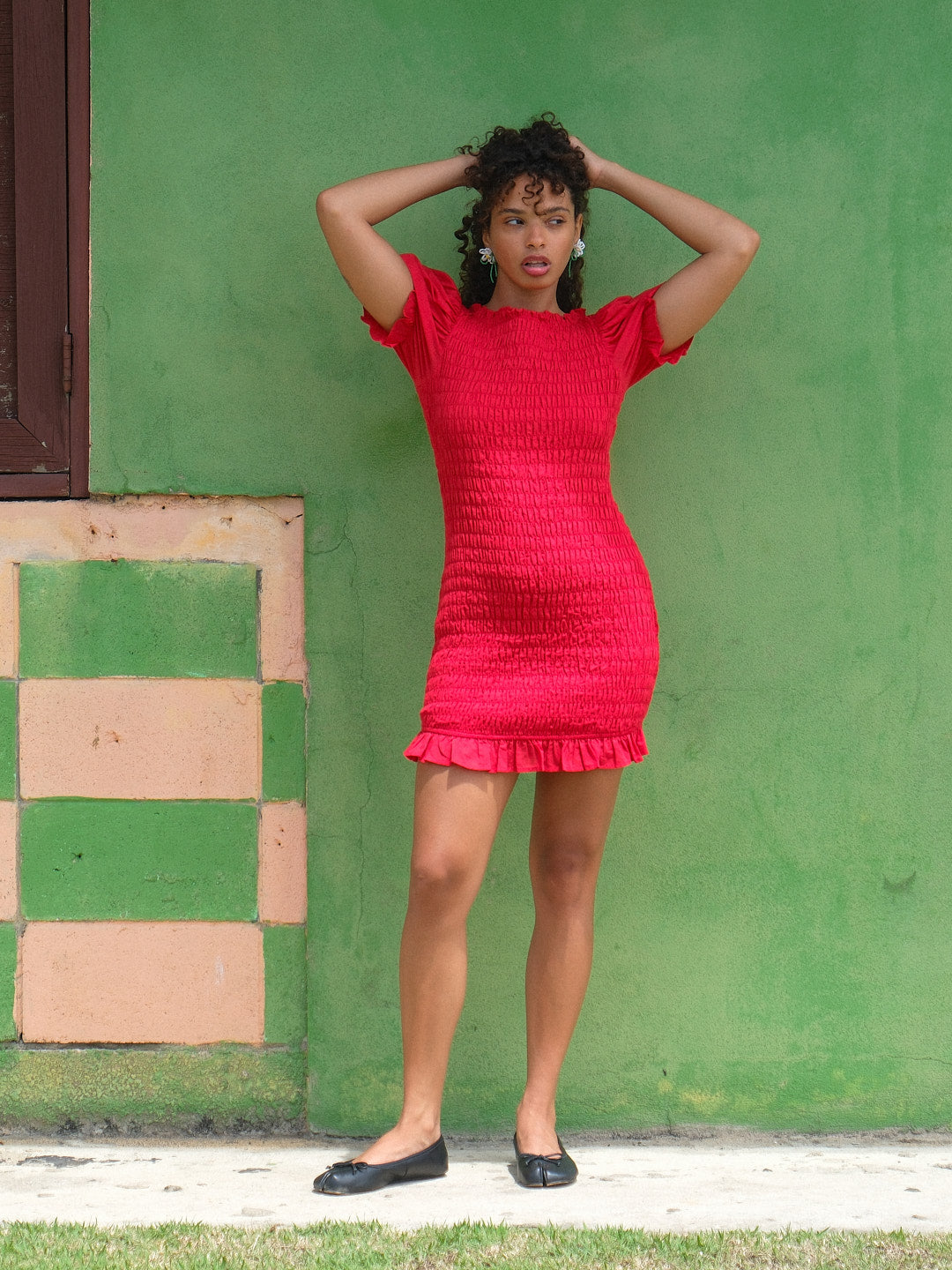 Soho Mini Dress - Cherry