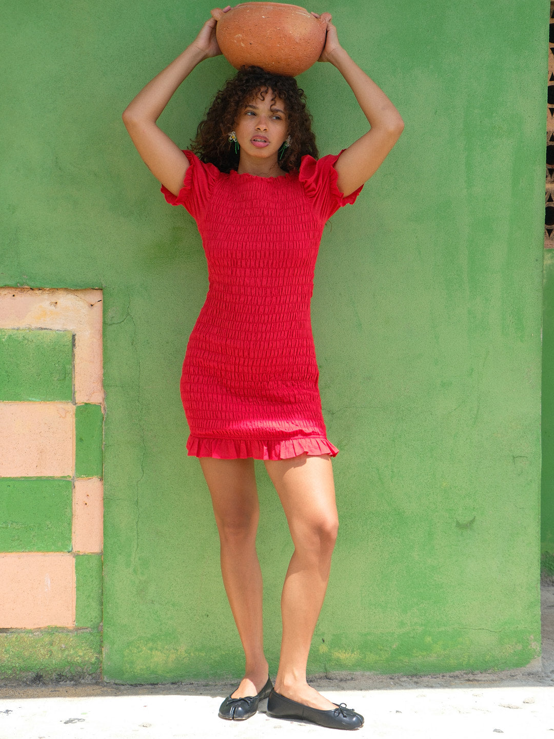 Soho Mini Dress - Cherry