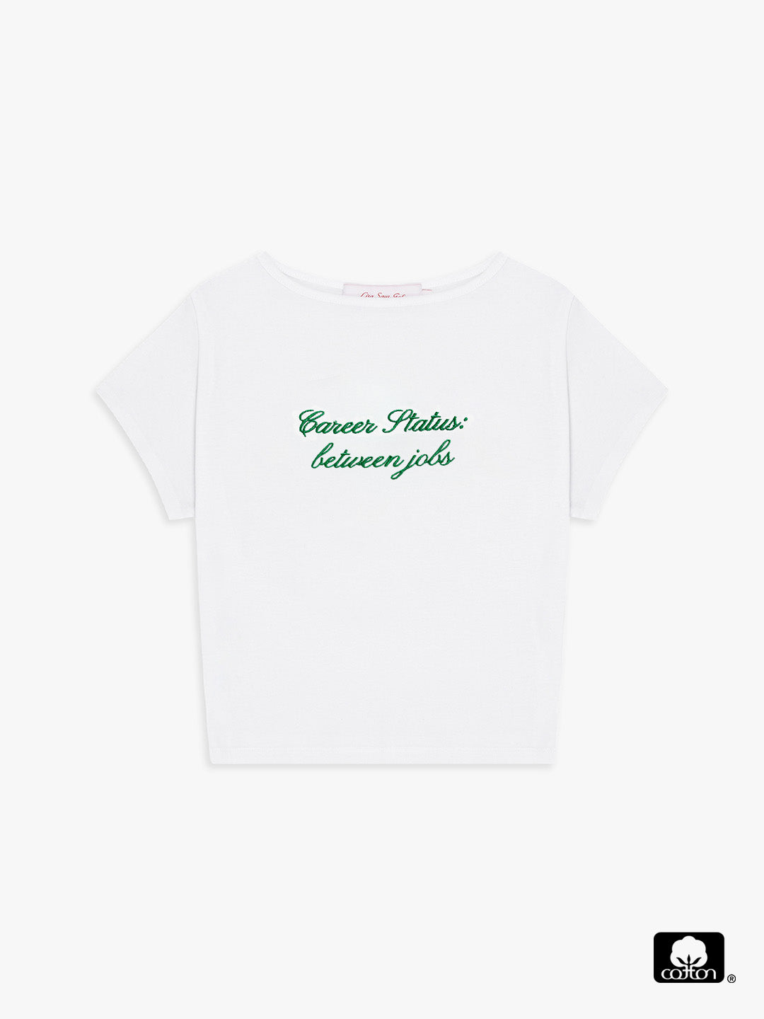 Cotton Tee - Career Status: between jobs