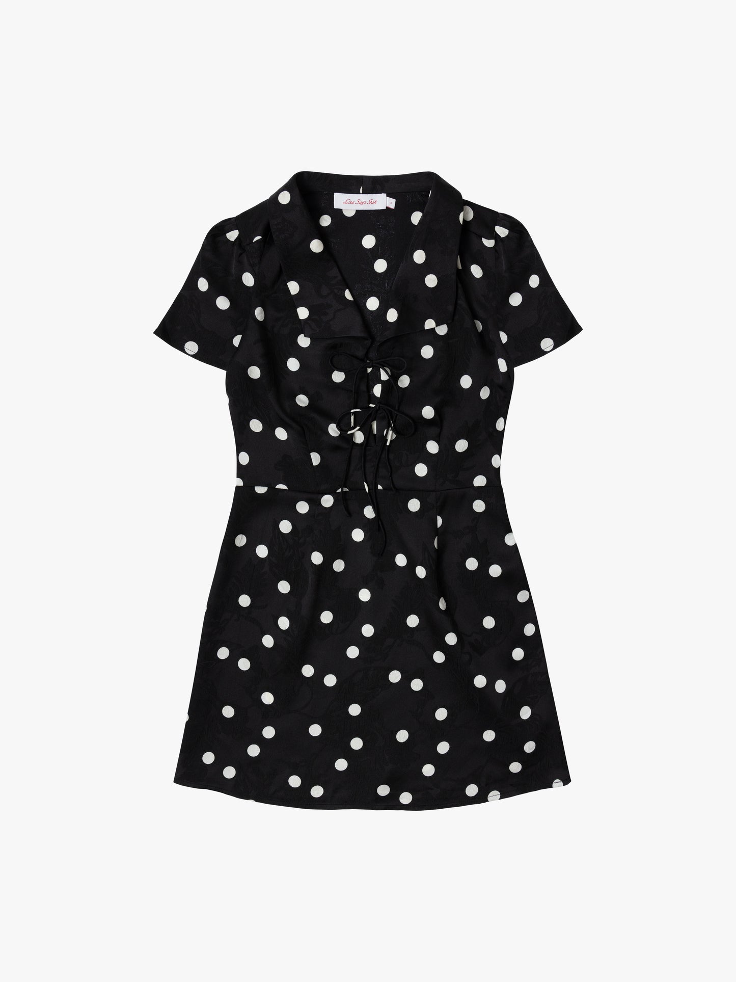Alexa Shirtdress - Black Dot