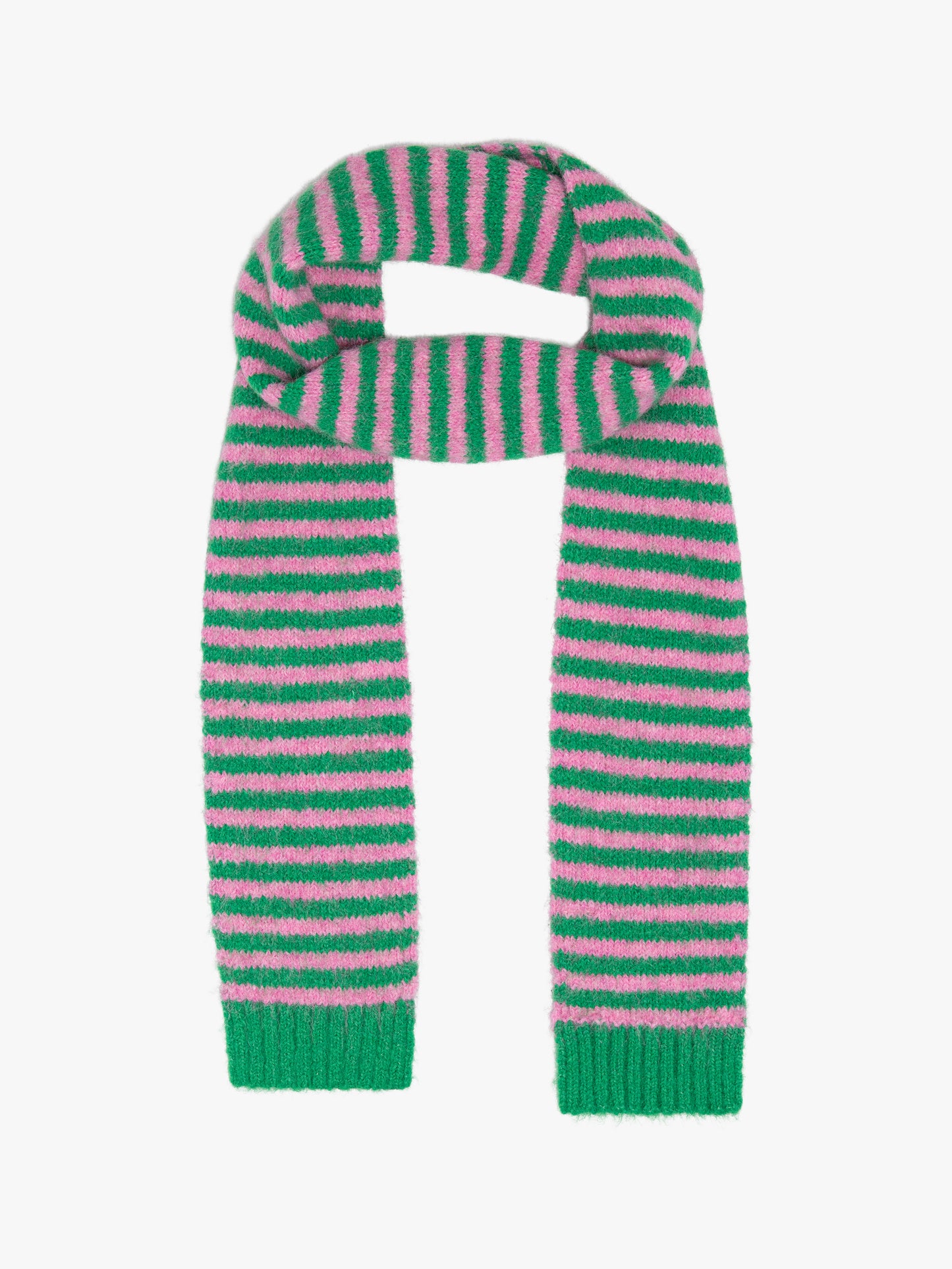 Alma Skinny Scarf - Kelly Flamingo