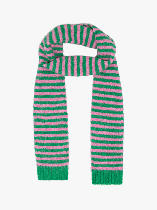 Alma Skinny Scarf - Kelly Flamingo