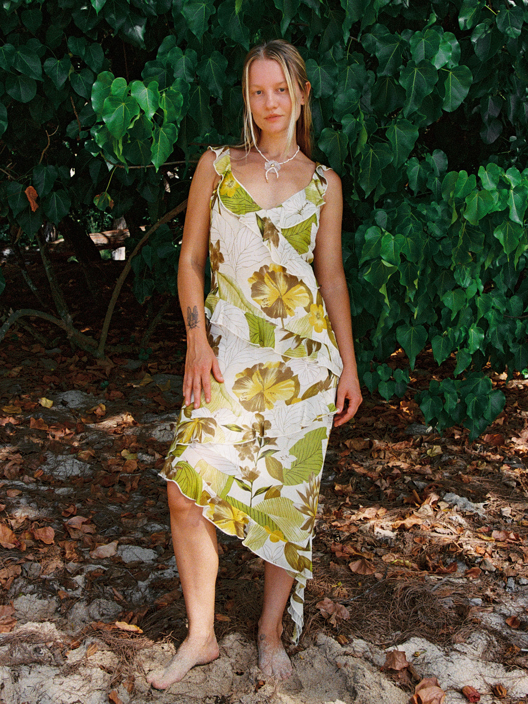 Hewitt Midi Dress - Lagoon Green