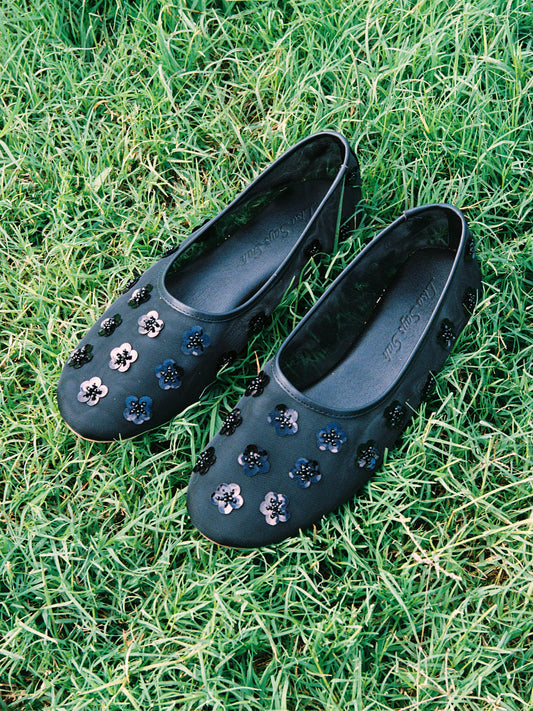 Eden Mesh Flat - Obsidian Black