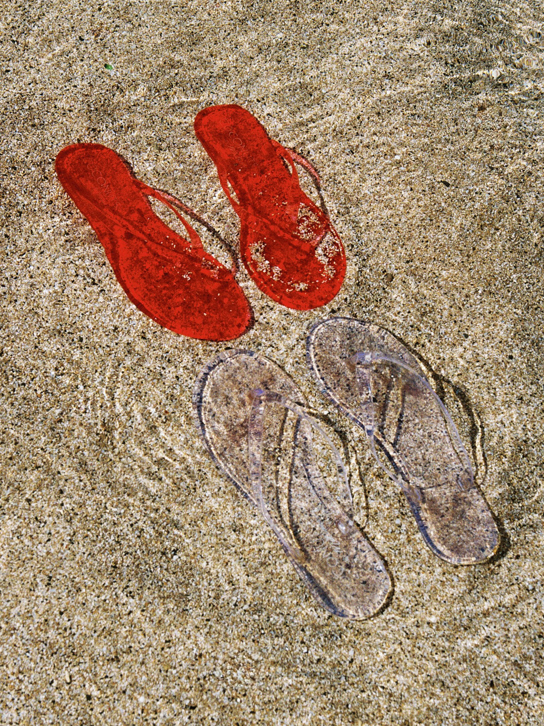 Olson Jelly Sandal - Cherry Red