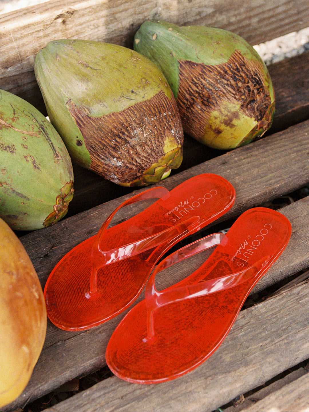 Olson Jelly Sandal - Cherry Red