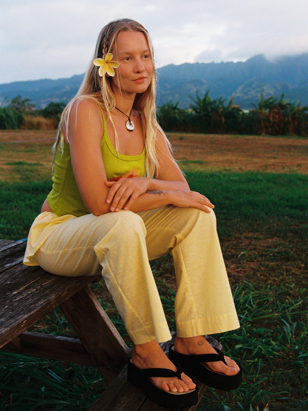 Aurora Circle Necklace - Silver