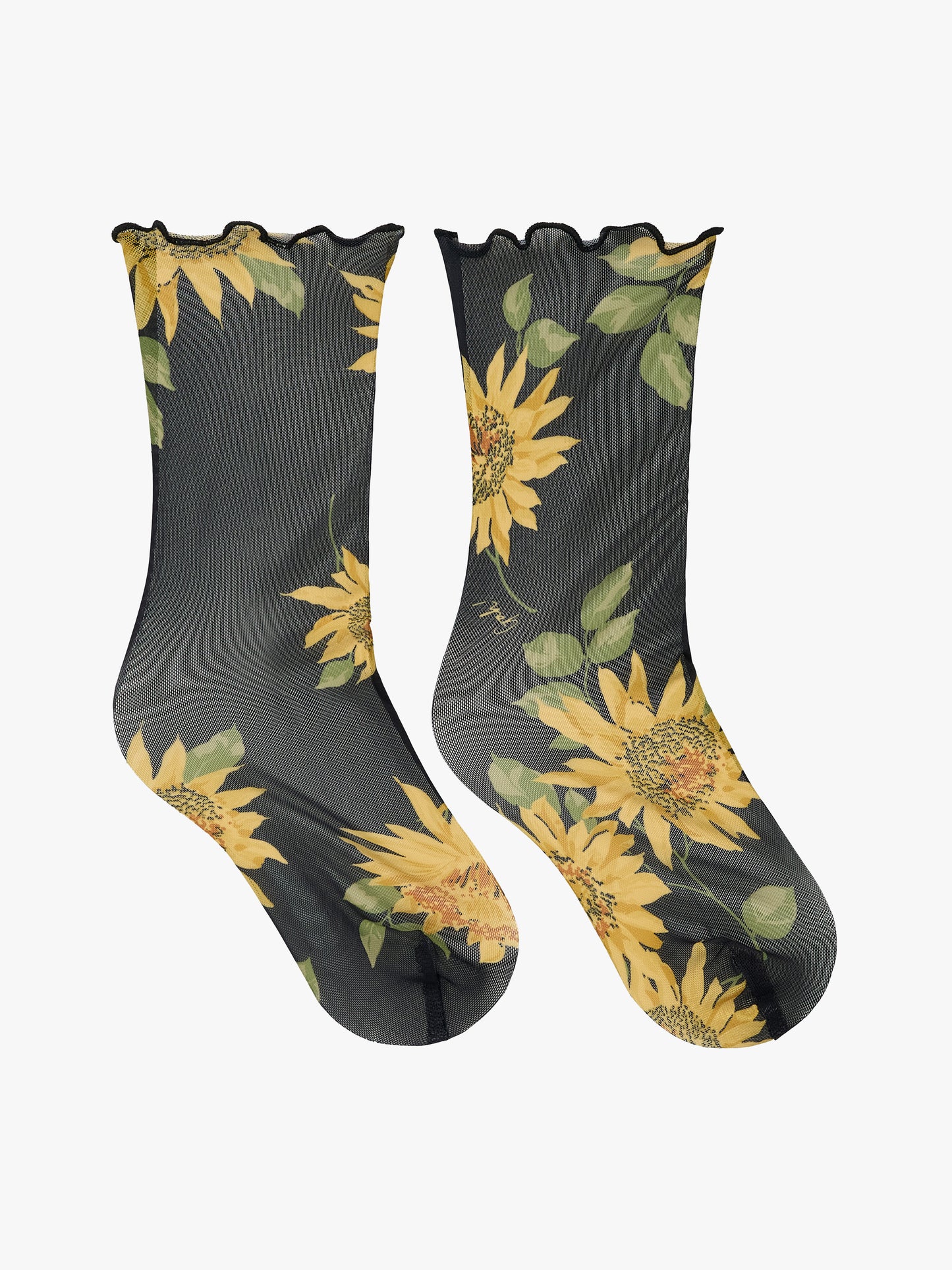 Amanda Socks - Midnight Sunflower