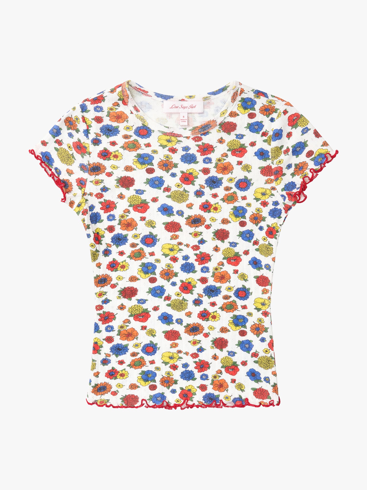 Amber Tee - Primary Floral
