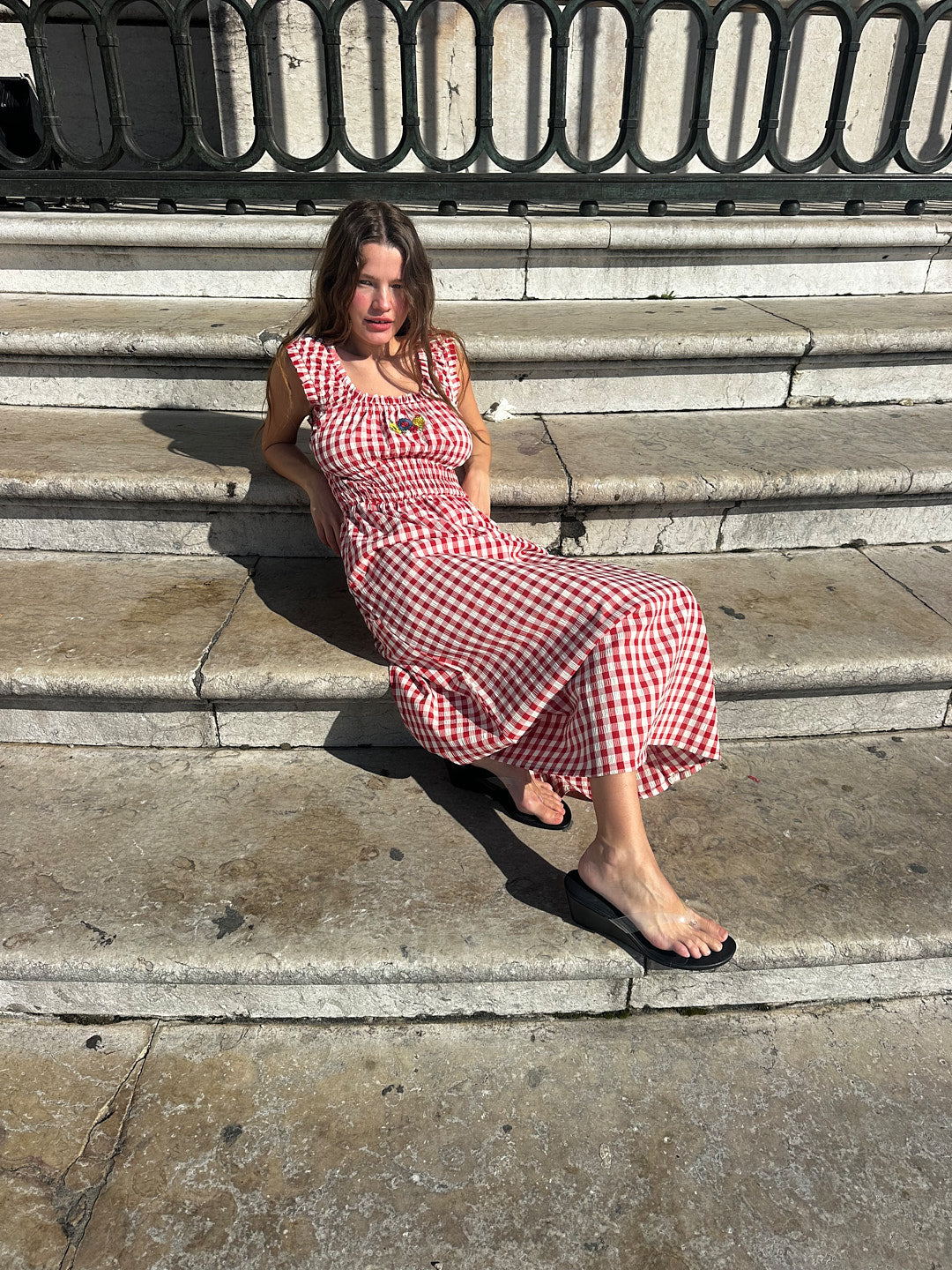 Annie Dress - Cherry