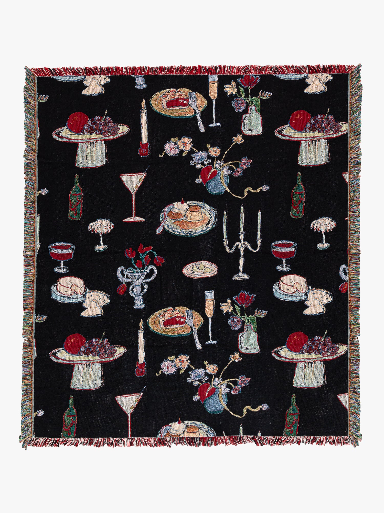 Archie Throw Blanket - Set The Table Caviar