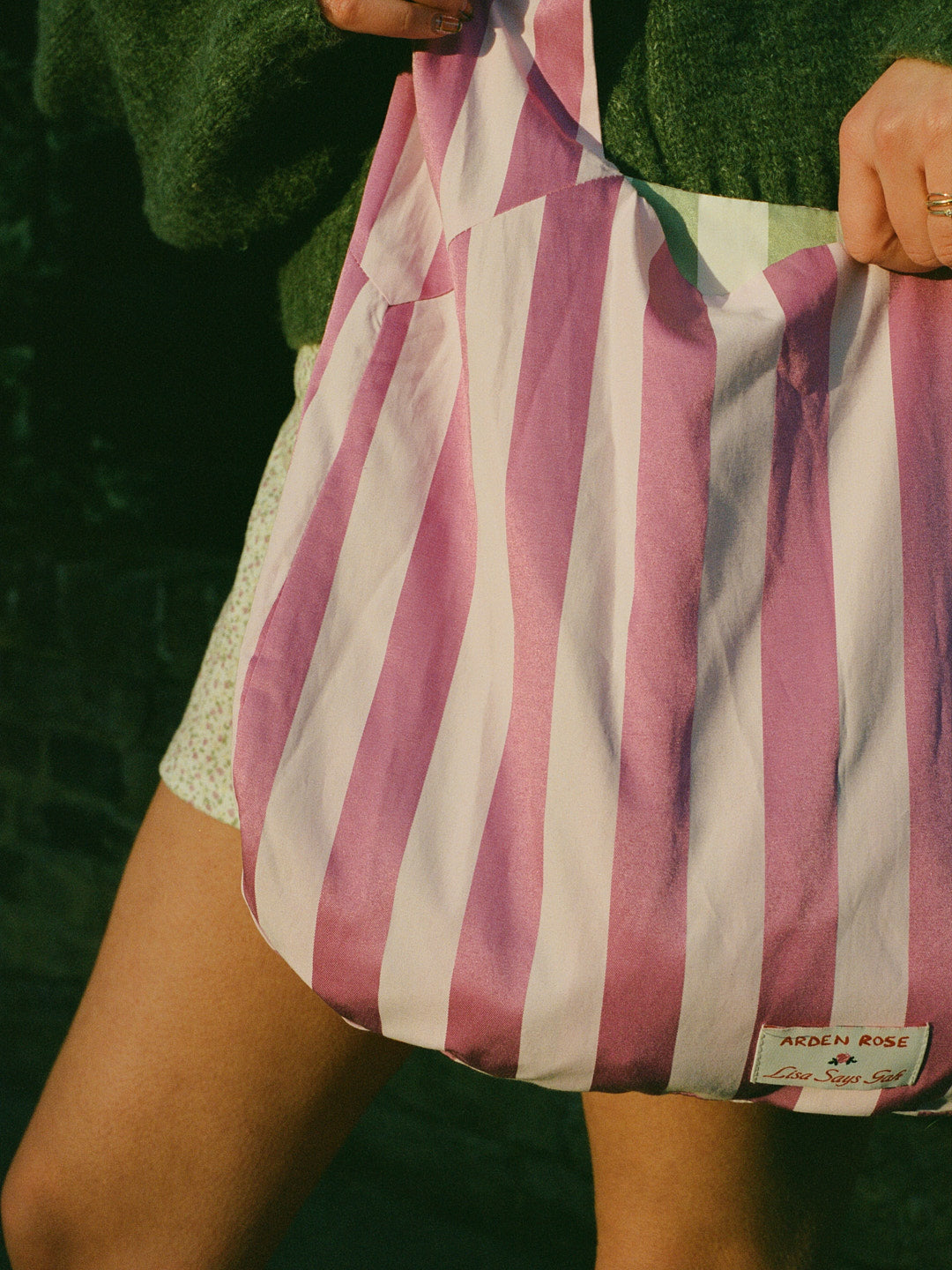 Portobello Reversible Tote - Multi Stripe