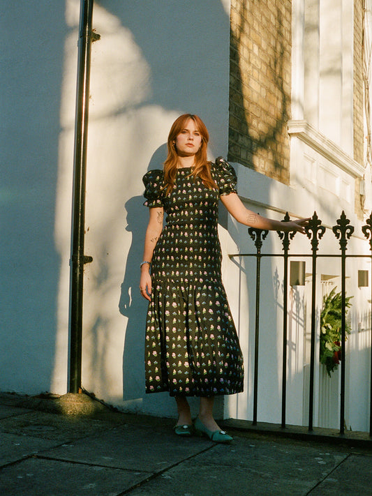 Soho Dress - Noir Garden